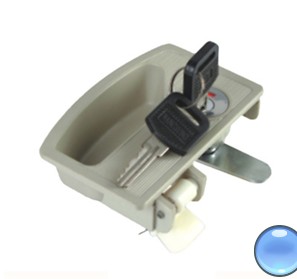 9318C带锁门扣手